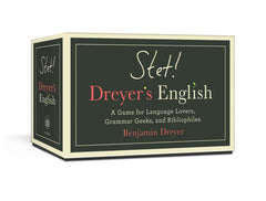 CROWN STET Dreyer's English card game pack for grammar and style practice.
