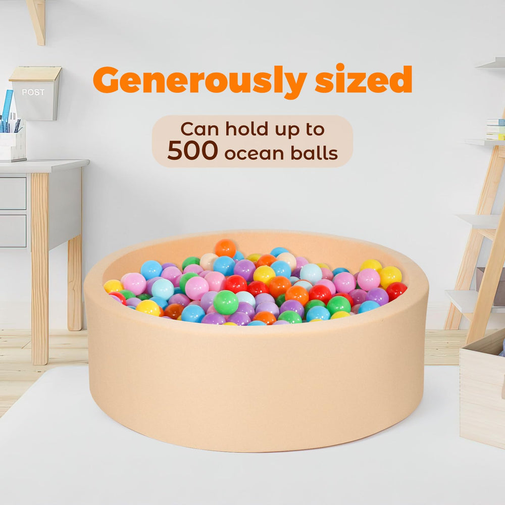 CROWNZONEE gift-ready ball pit is a thoughtful present for birthdays