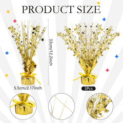 Crowye metal-wire centerpiece easily unfolded for quick styling
