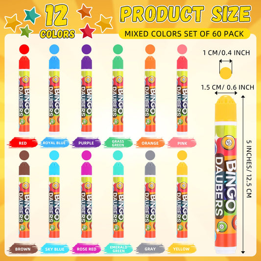 Crtiin 12-color markers showcase bright colors with quick-dry ink for crafts.