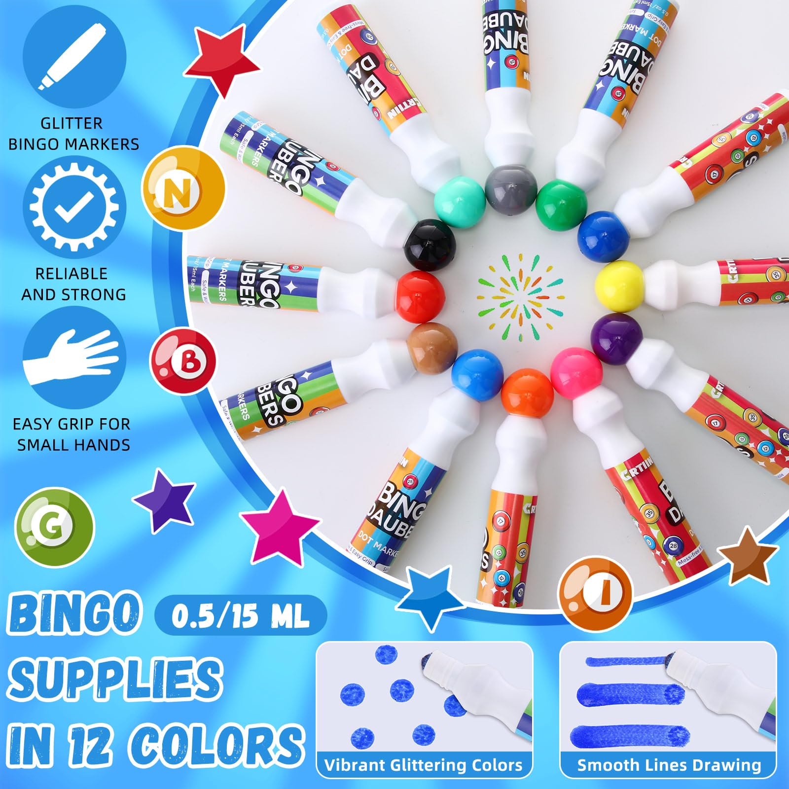 Crtiin bulk markers stored safely for easy travel and on-the-go use.