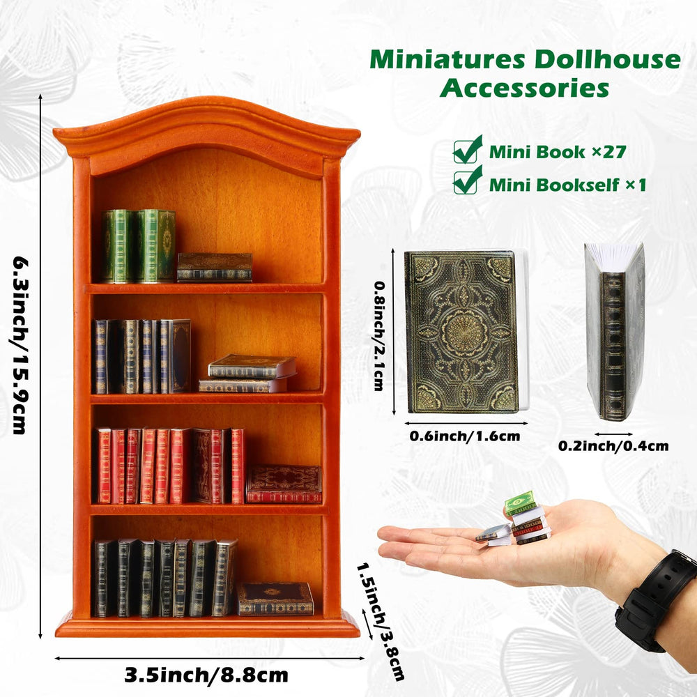 Crtiin birch dollhouse bookshelf showing durable craftsmanship
