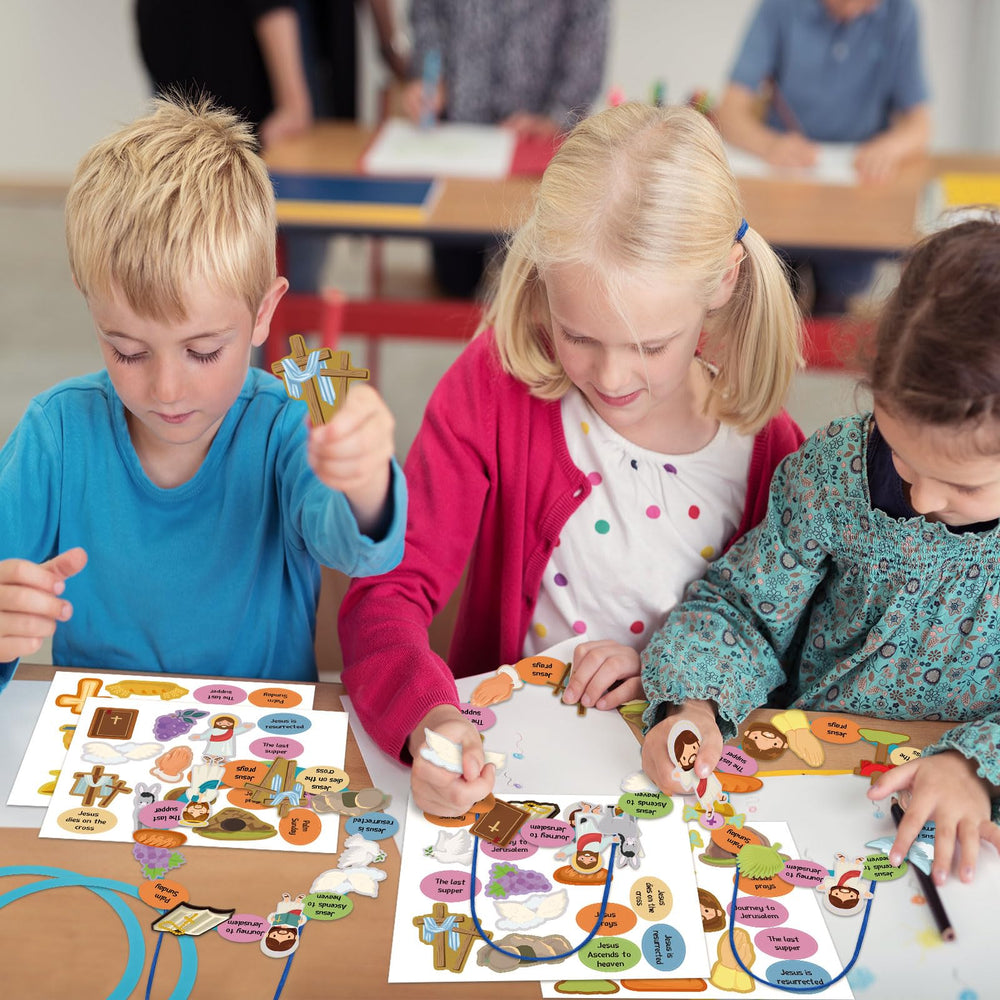 Crtiin DIY wreath kit encourages creative play and Easter learning at home