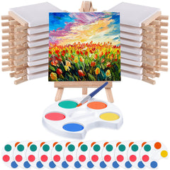 Crtiin mini canvas 4x4 inch for kids' painting at home