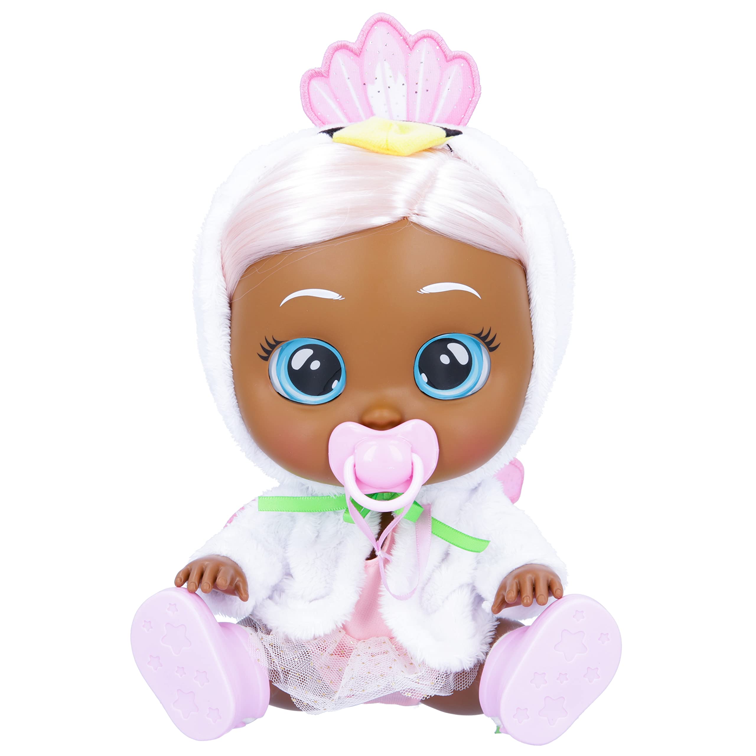 Cry Babies Daphne blue eyes and peach hair spark imaginations during storytelling.