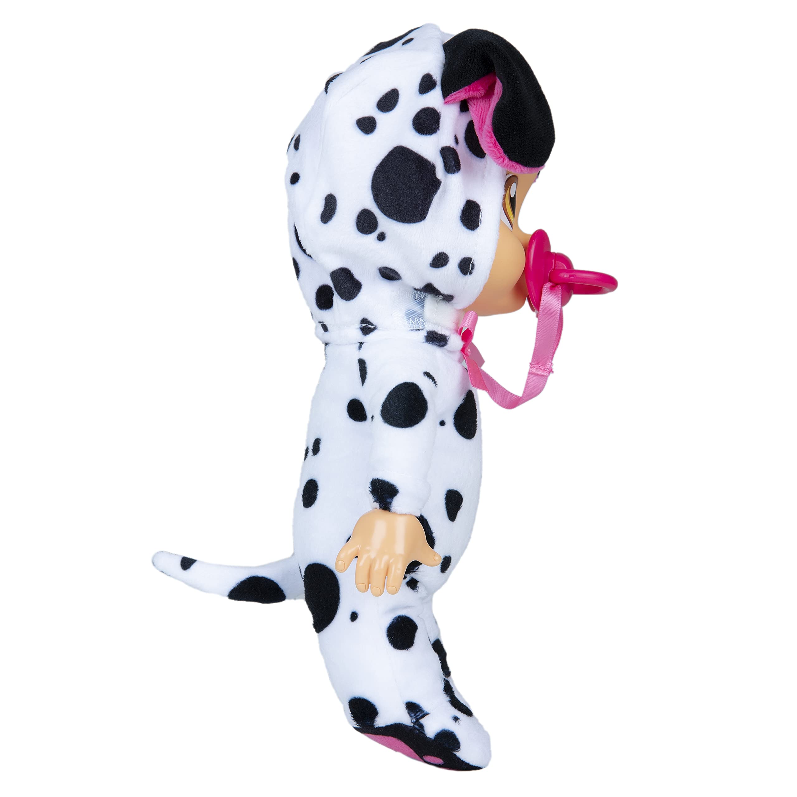 Cry Babies Dotty comes with a matching pacifier for authentic pretend scenes