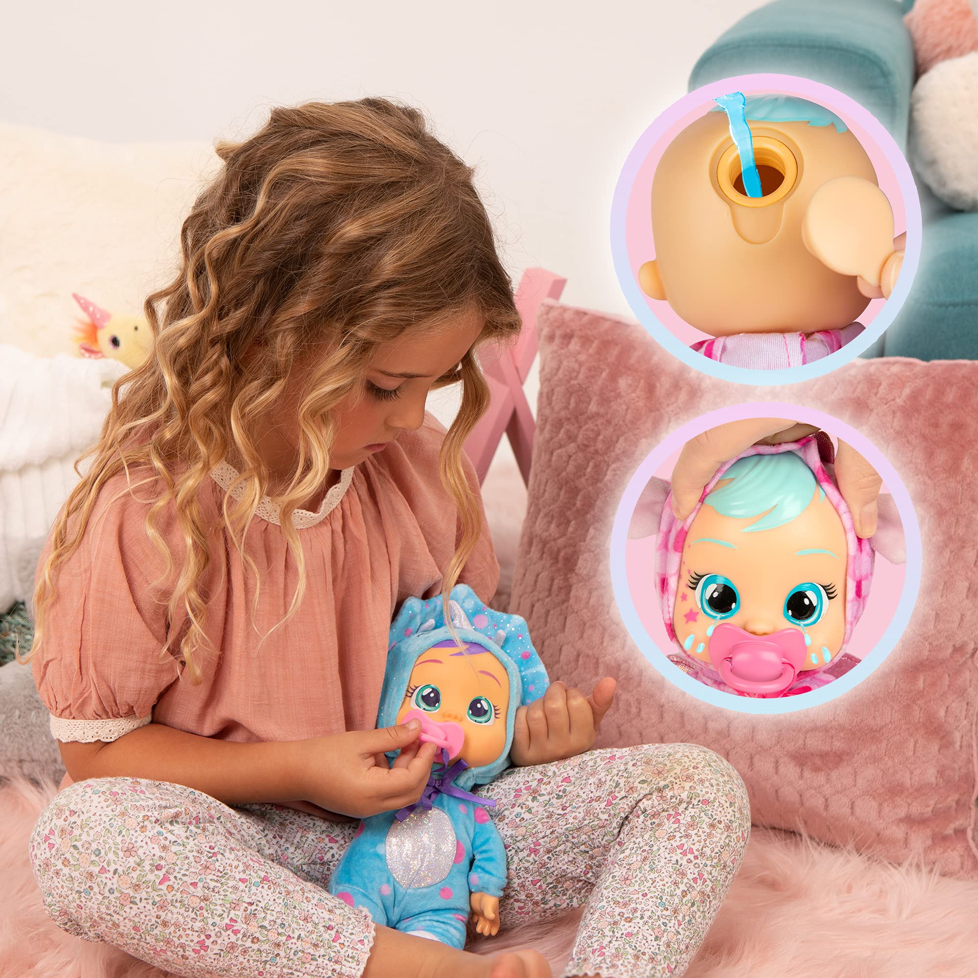 Cry Babies Dotty multicolor design suitable for display and play