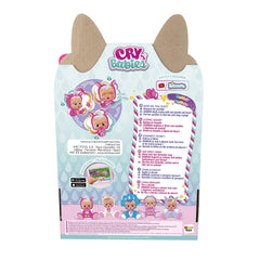 Cry Babies Hannah articulated head arms and legs enhances poseable imaginative play.