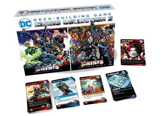 Cryptozoic DC Crisis Collection 2 crisis cards unlock challenging cooperative scenarios