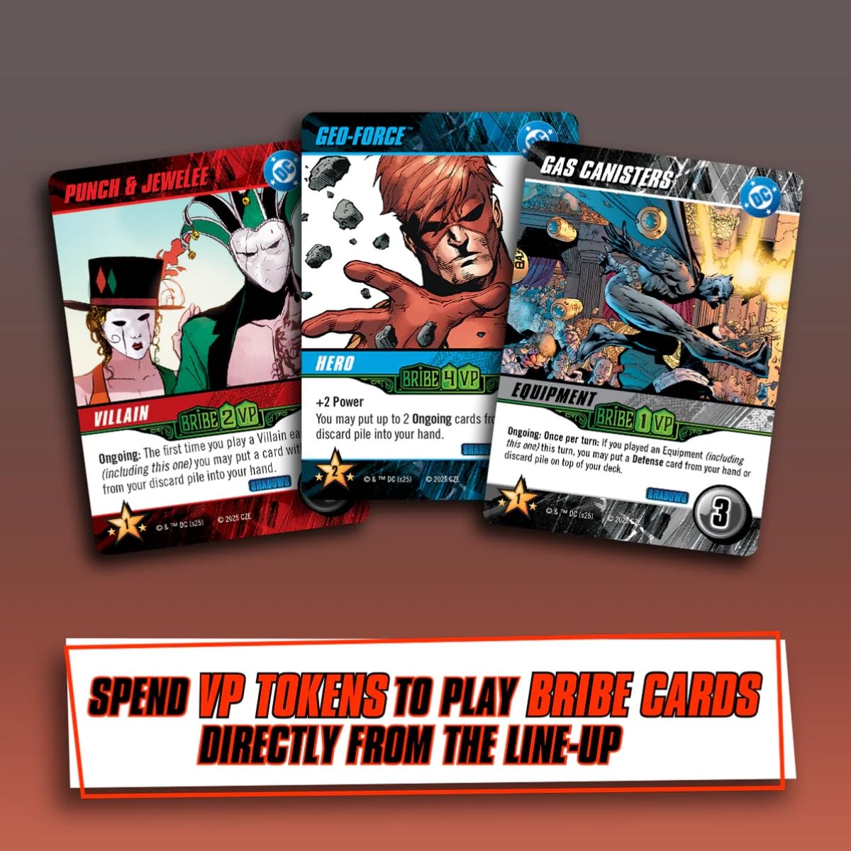 Cryptozoic Arkham Asylum Shadows team game mode adds versatility.