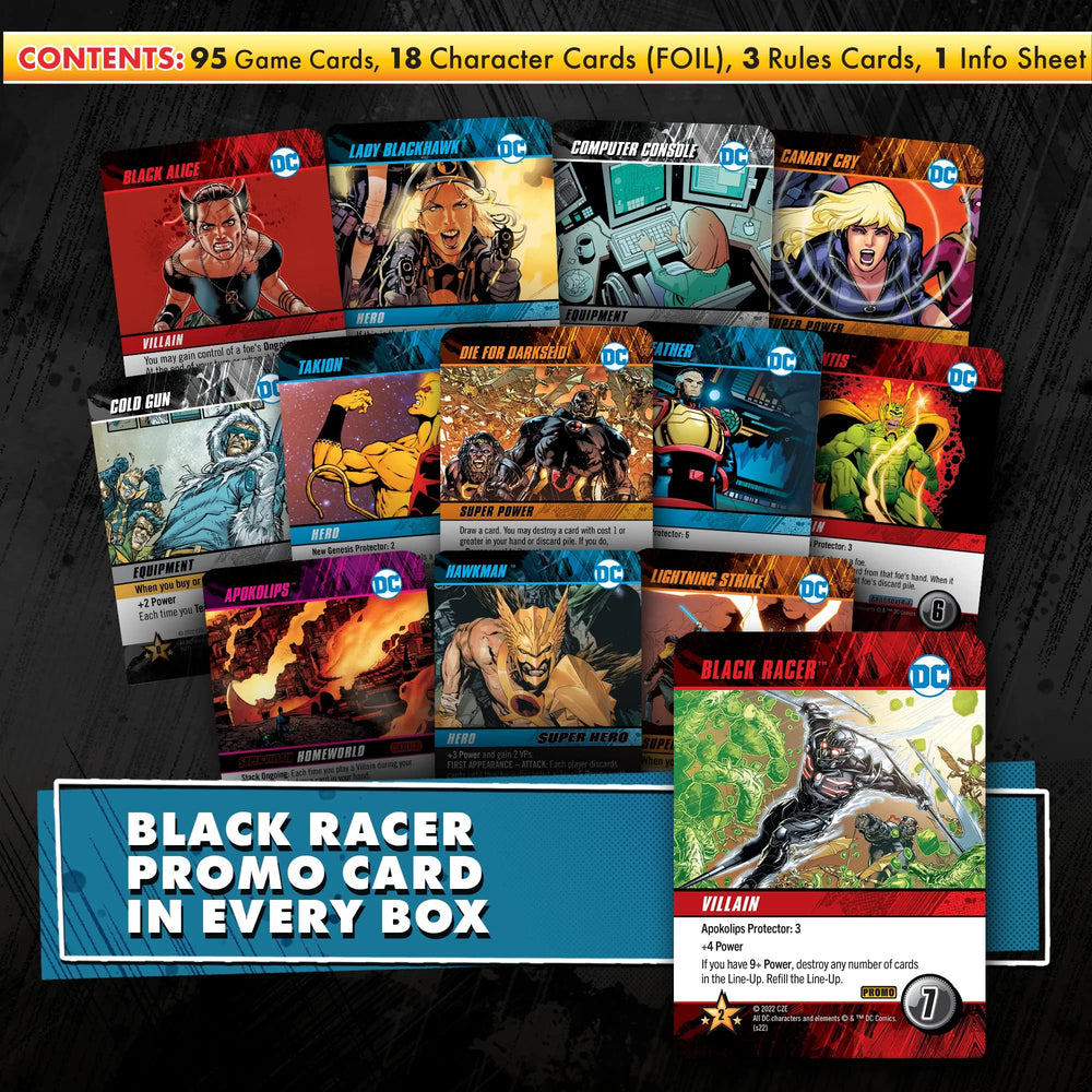 Cryptozoic Entertainment's foil oversized character cards boost collectible appeal and visual impact.