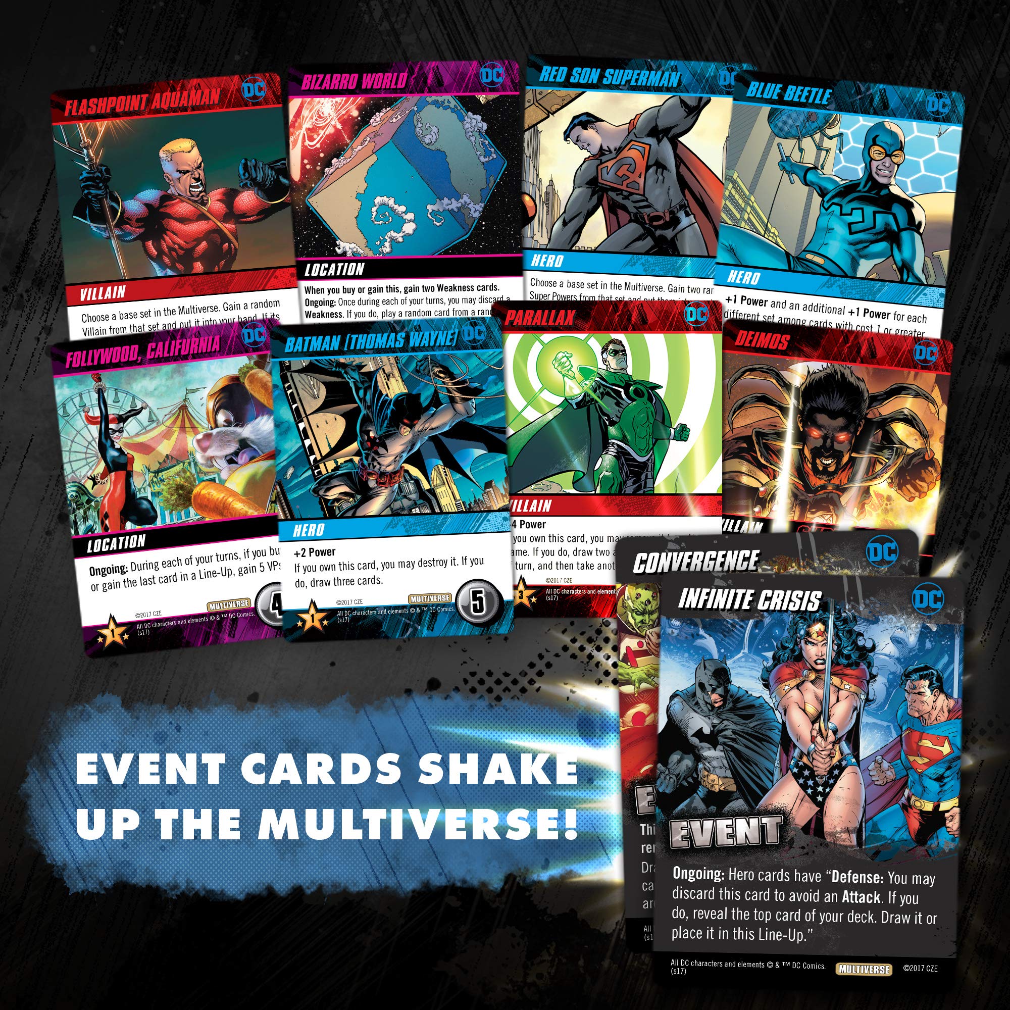 Foam inserts protect cards in the Multiverse Box