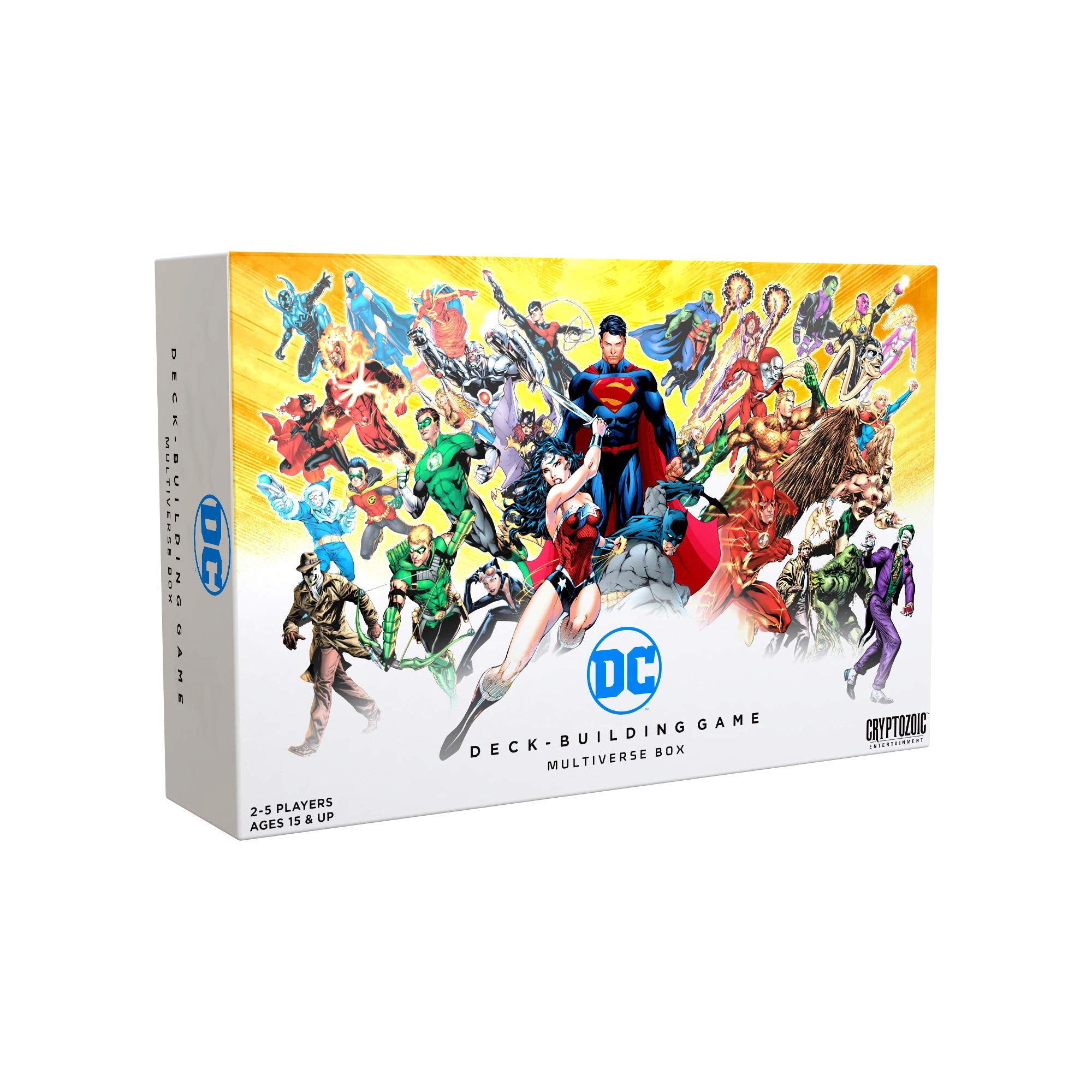Cryptozoic DC Multiverse Box showing organized storage solution