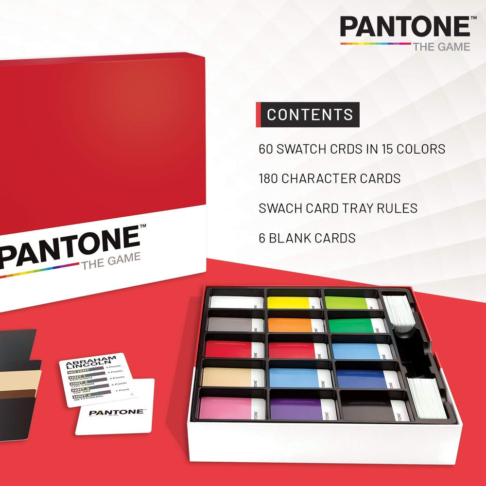 Cryptozoic Pantone The Game party night setup invites friendly competition.