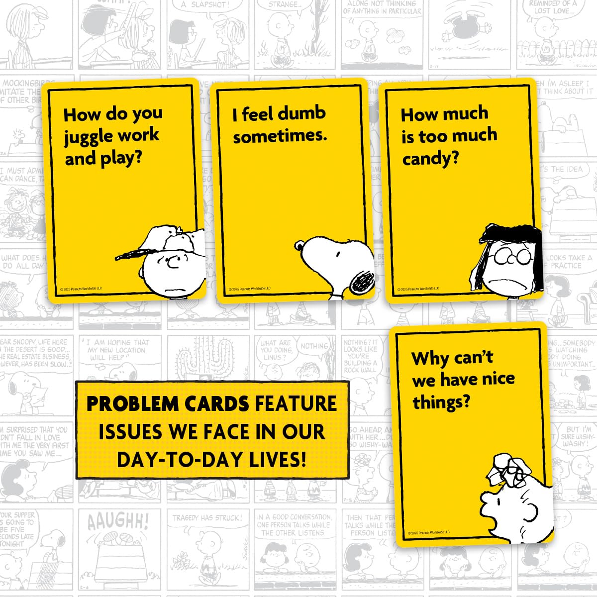 Cryptozoic Entertainment Peanuts Doctor is In party game brings 3-8 players together for fun
