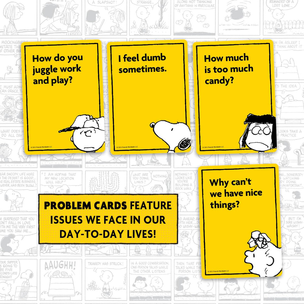 Cryptozoic Entertainment Peanuts Doctor is In party game brings 3-8 players together for fun