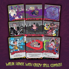 Cryptozoic Epic Spell Wars 2 blood tokens evoke high stakes spellcasting flavor