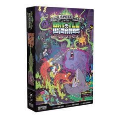 Cryptozoic Epic Spell Wars 2 box art featuring wizards dueling for epic gameplay