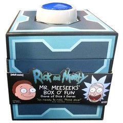 Cryptozoic Meeseeks Box collectible shell shown as display-worthy packaging.