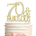 Crystal Creations 70 cake topper in a protective box for safe shipping.