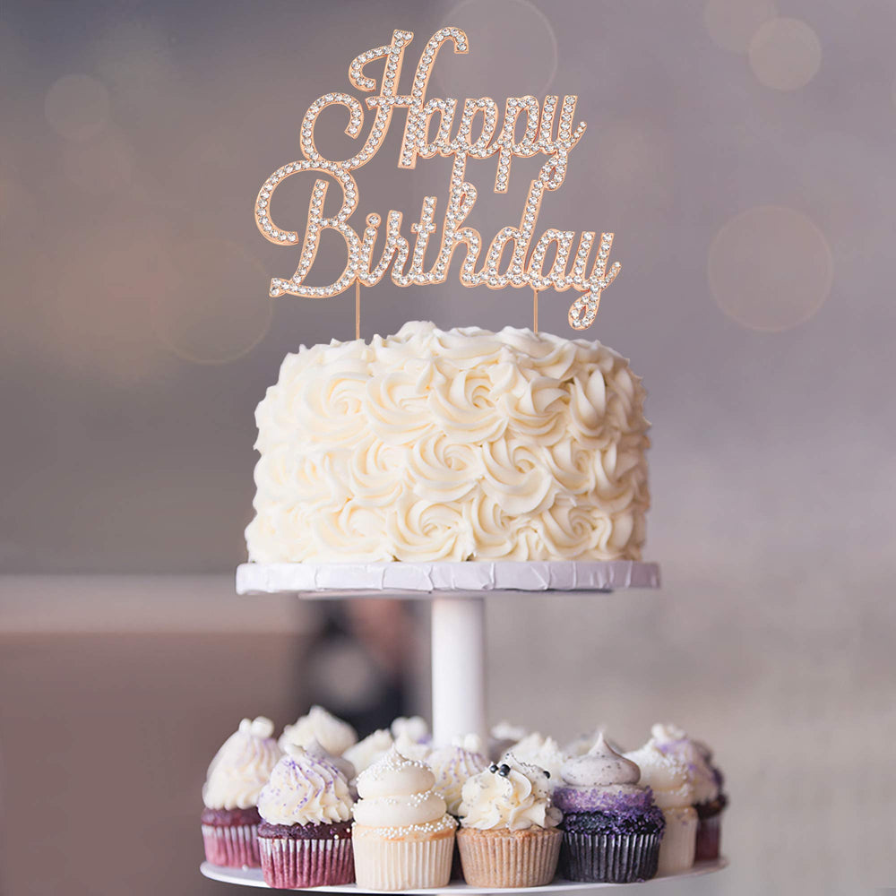 Crystal Creations adjustable height topper accommodates different cake heights