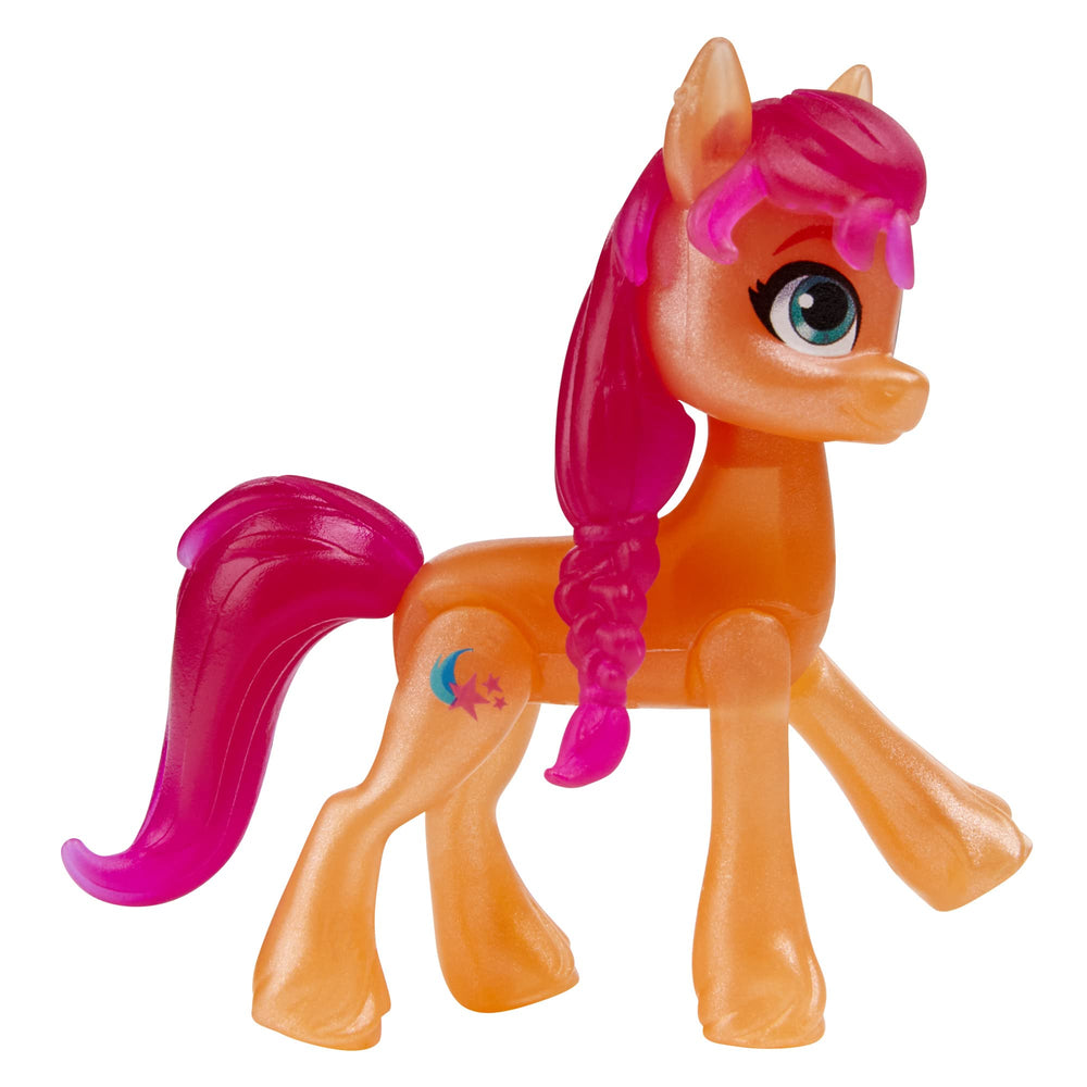 Crystal-shaped containers brighten the My Little Pony lantern with color changes