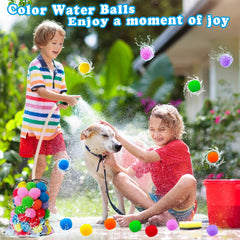 Cshangzei yellow water splash ball bright and easy to spot in action