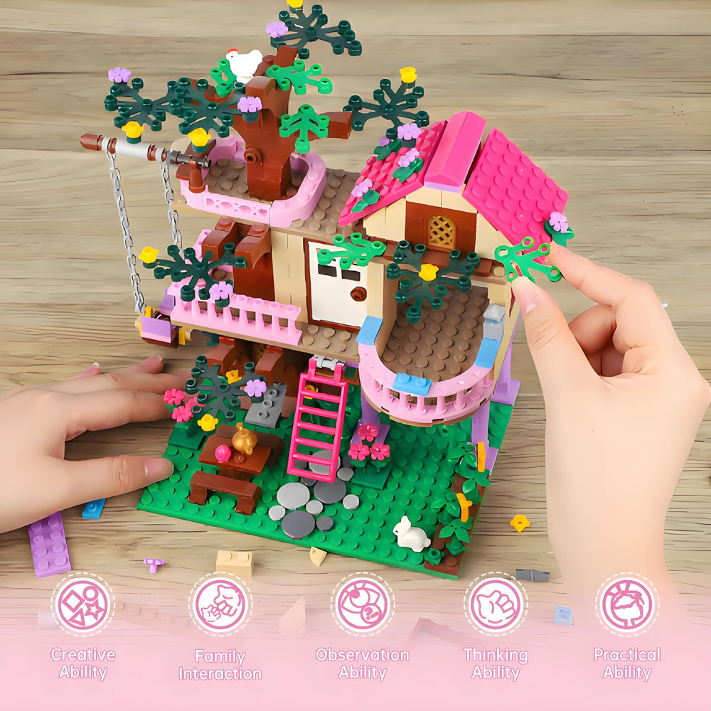 CSNRHG Dream Tree House accessories broaden build options.