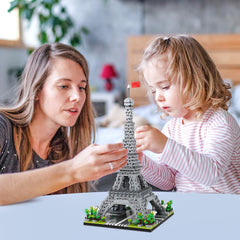 CSNRHG Paris Eiffel Tower display stand keeping the model secure
