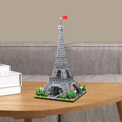 CSNRHG Eiffel Tower lattice detail capturing intricate texture for authentic display