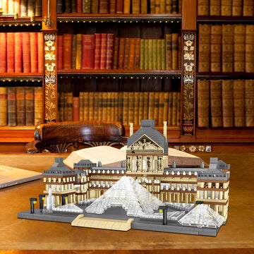 CSNRHG Louvre model assembly kit supports hands-on learning and fine motor skills.