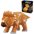 CSNRHG Triceratops building blocks—1145 pieces for immersive construction and display.