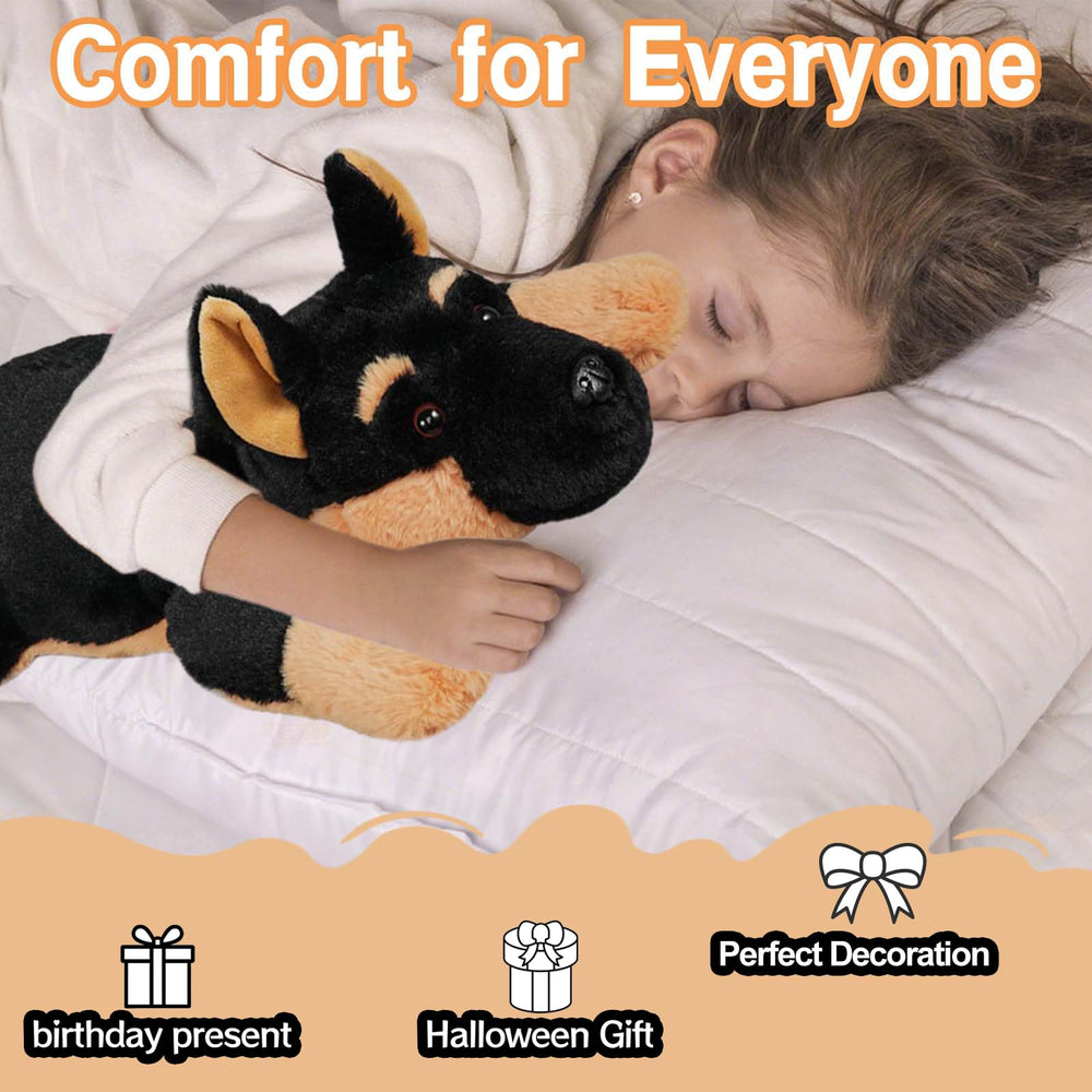 CSVBTRF 20-inch German Shepherd plush makes a thoughtful gift for children.