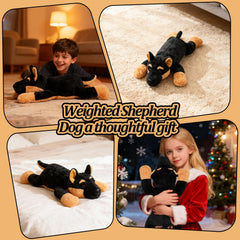CSVBTRF German Shepherd stuffed animal adds warm decor to any room.