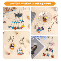 Csyidio lobster clasps enable secure, stylish keychains.