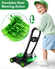 CT SPORTS mower with mechanical sounds and no batteries for safe outdoor fun