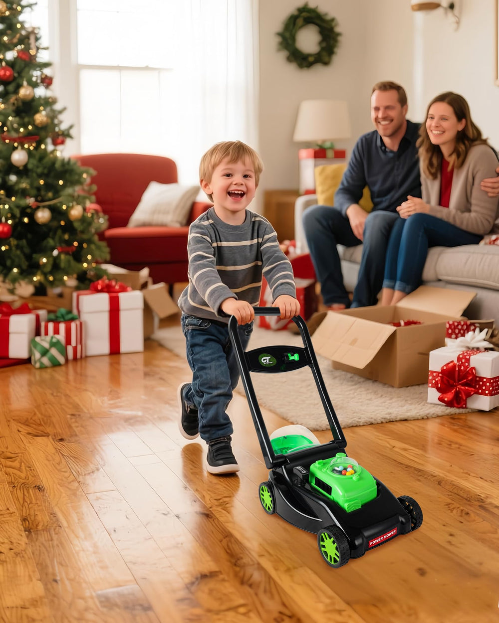 CT SPORTS safe lightweight mower easy to push for toddlers