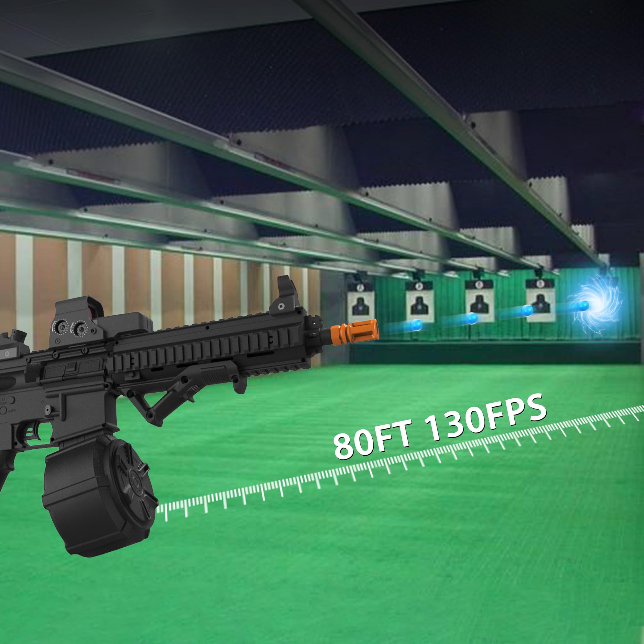 Ctffnny M416 durable nylon build for rugged use