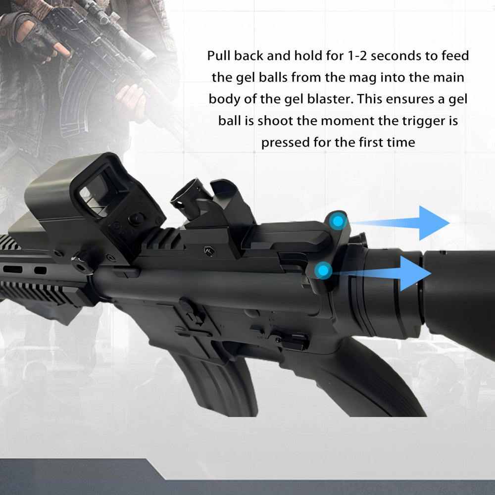 Ctffnny M416 long mag capacity 150 gel balls