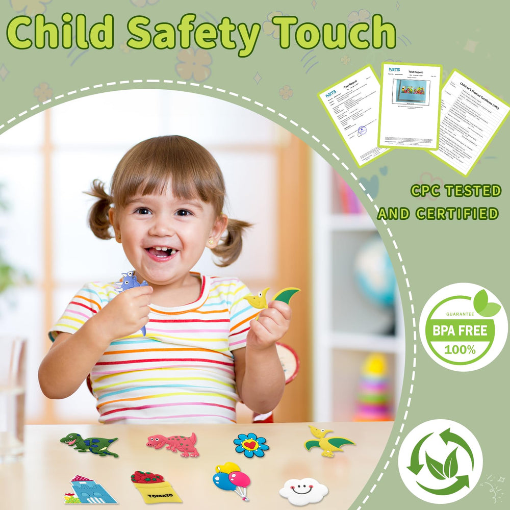 CTIANWXY dinosaur fridge magnet full-back 2 offers strong grip for toddlers' displays