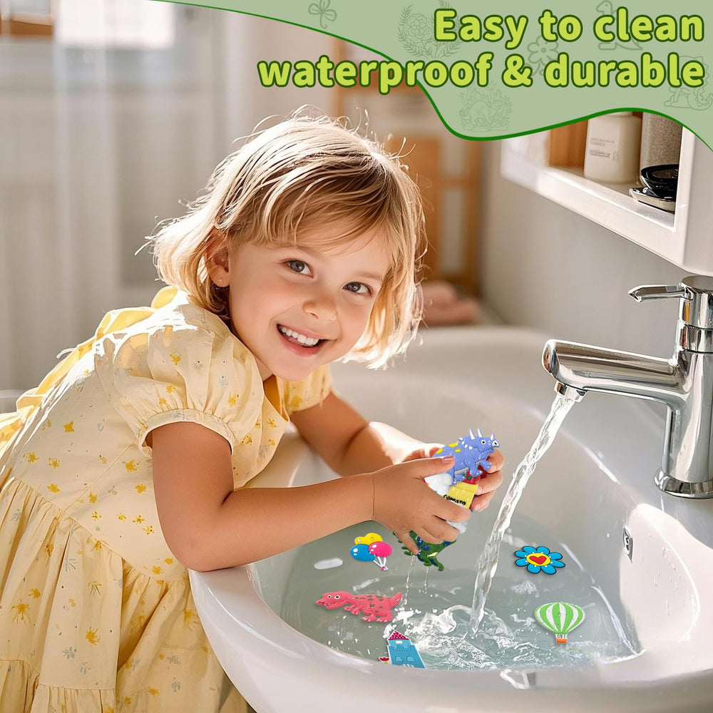 CTIANWXY dinosaur fridge magnet soft rubber highlights gentle surfaces and play