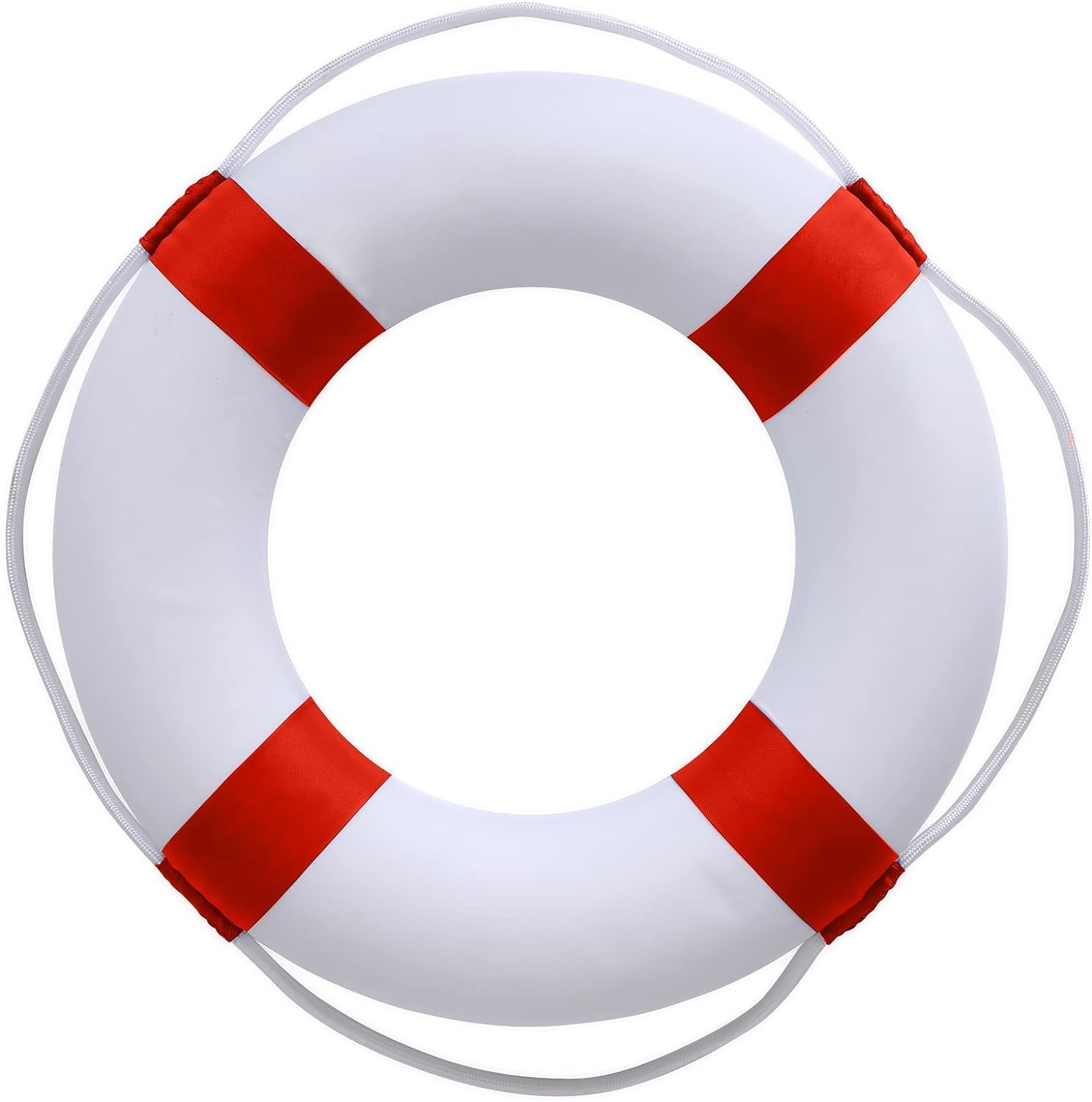 CTopoGo 20-inch foam throw ring, lightweight pool safety buoy.