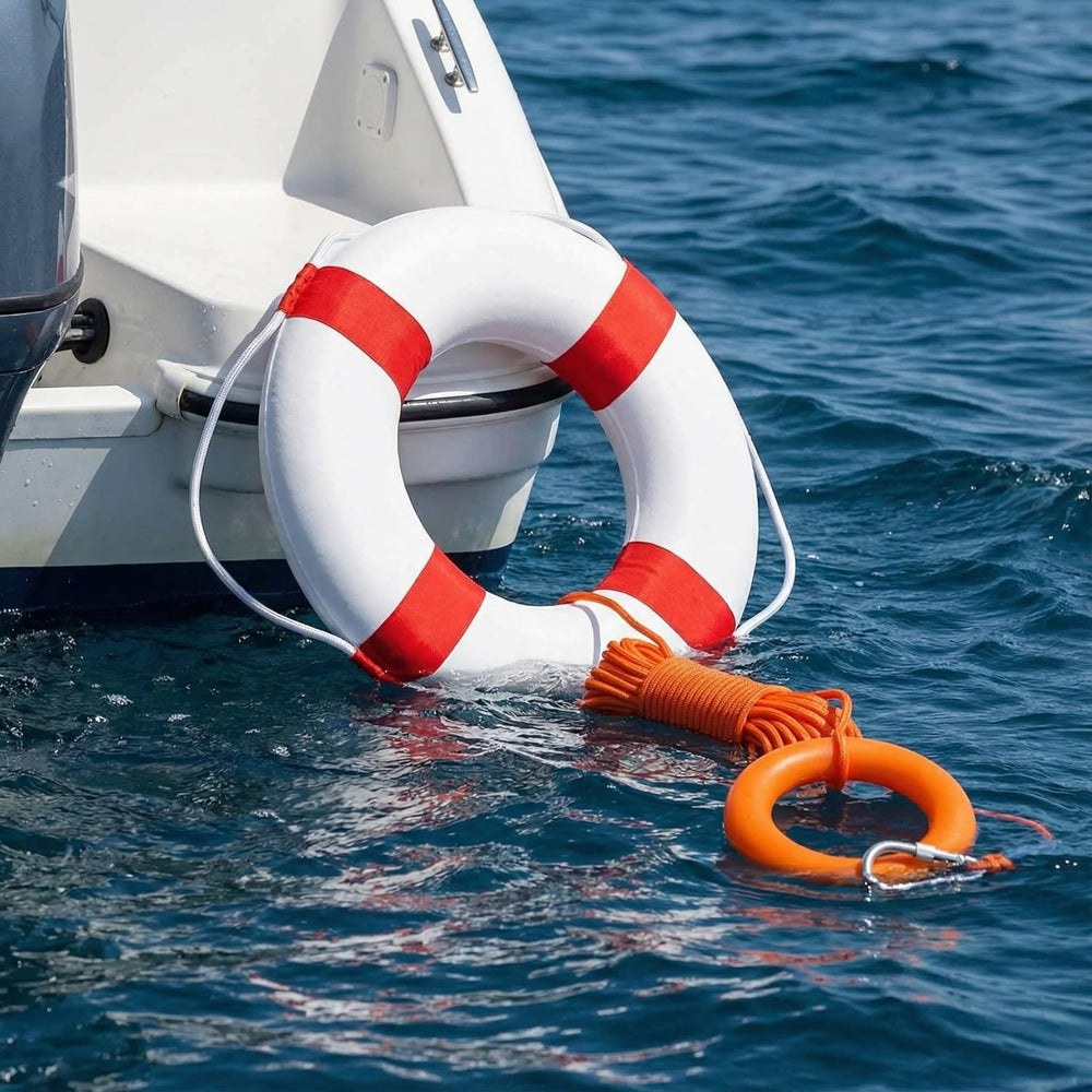 CTopoGo lightweight floating buoy ideal for boating trips.