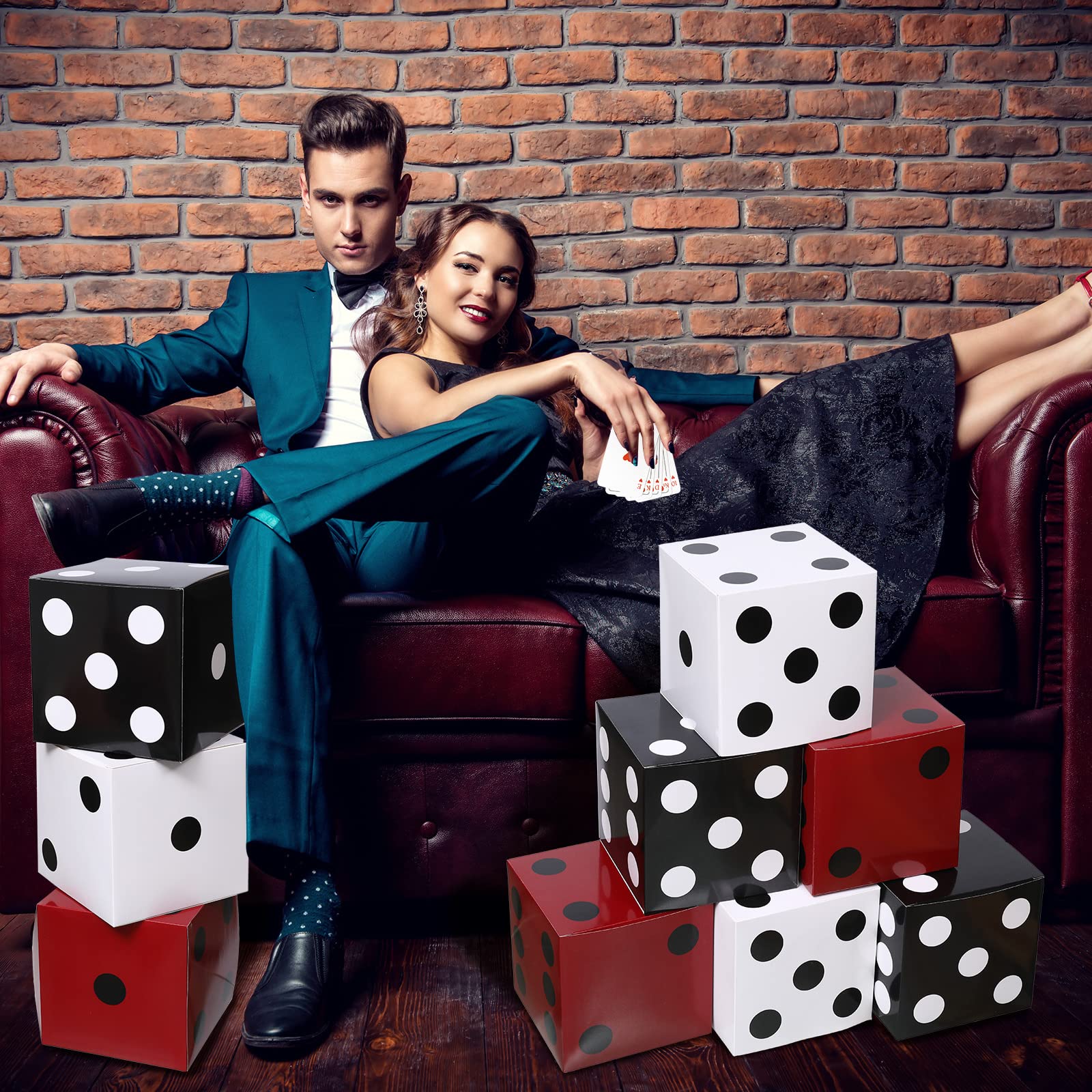 Ctosree dice box game night setup doubles as a photo-worthy prop