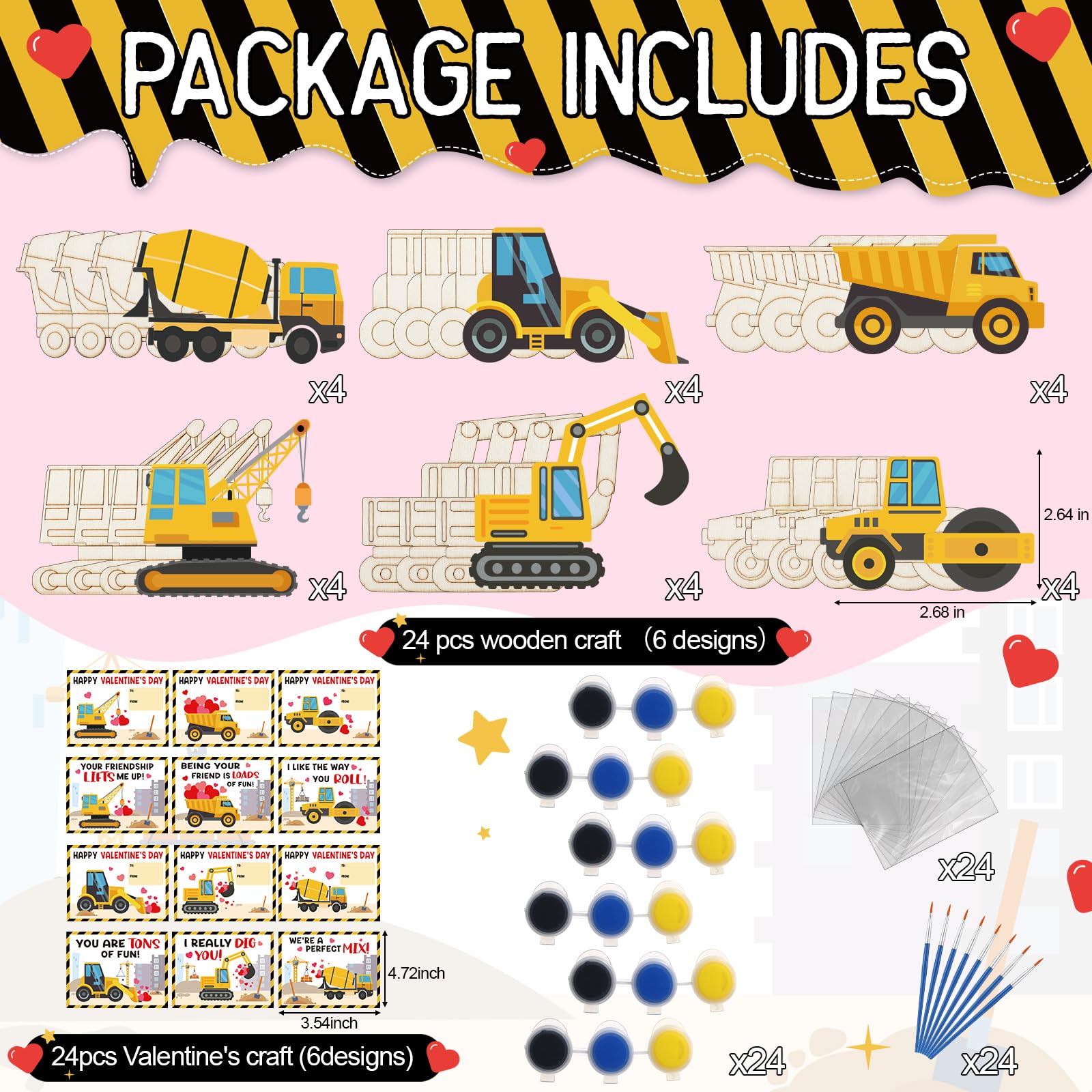 Ctosree wooden signs painting kit for kid-friendly creativity and expression.
