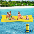 CTSC Lily Pad Floating Mat setup on calm water for family fun