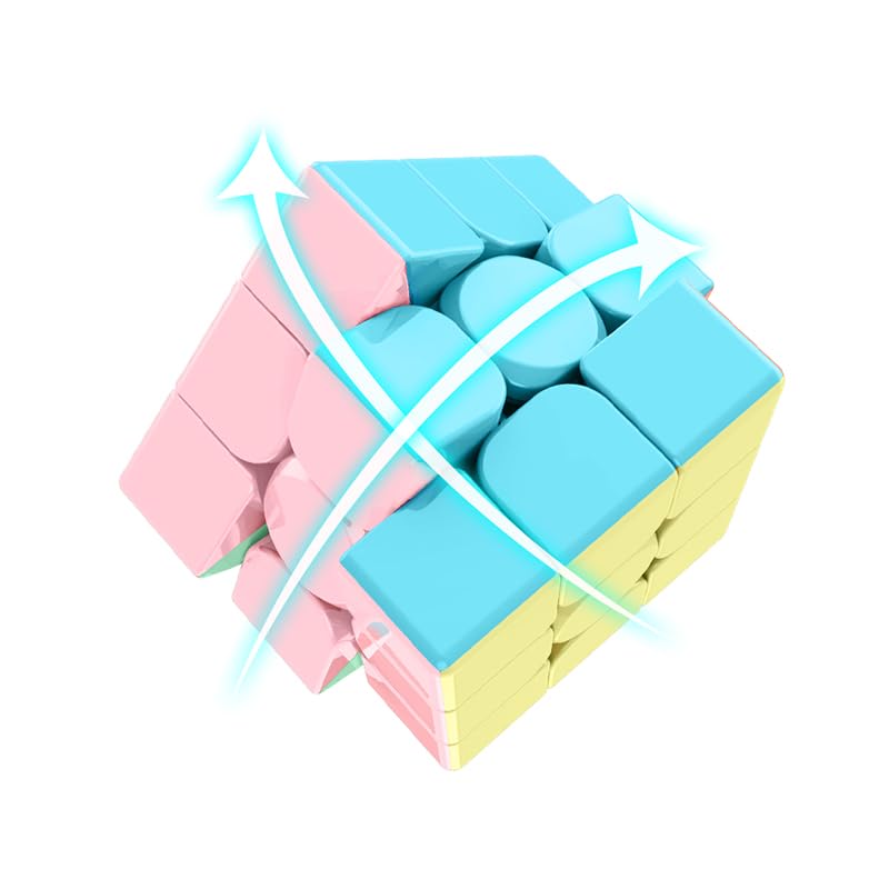 3x3x3 Speed Cube ABS material emphasizes durability and environmental friendliness