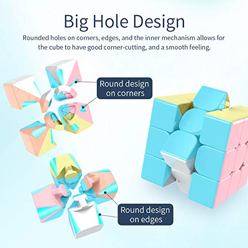 3x3x3 Speed Cube adjustable elasticity shows customizable hand feel