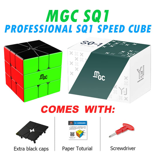 CuberShop MGCSQ1 top view highlights compact cube size for quick repositioning