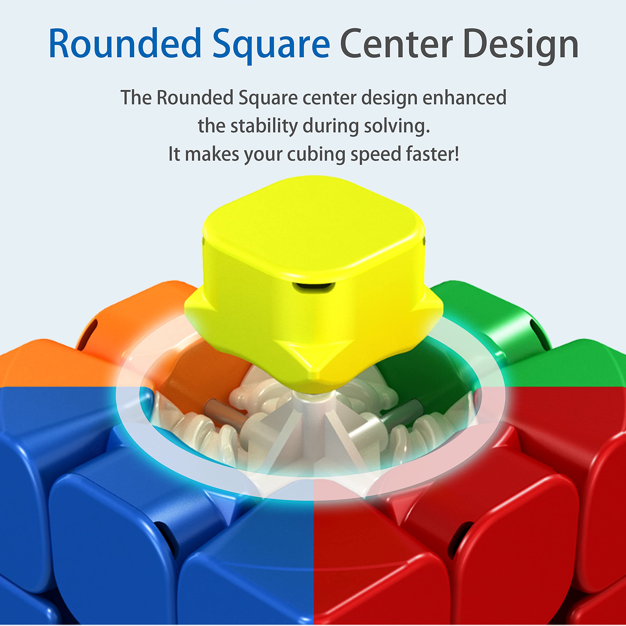 CuberShop Moyu RS3M 2021 MagLev cube with stand included